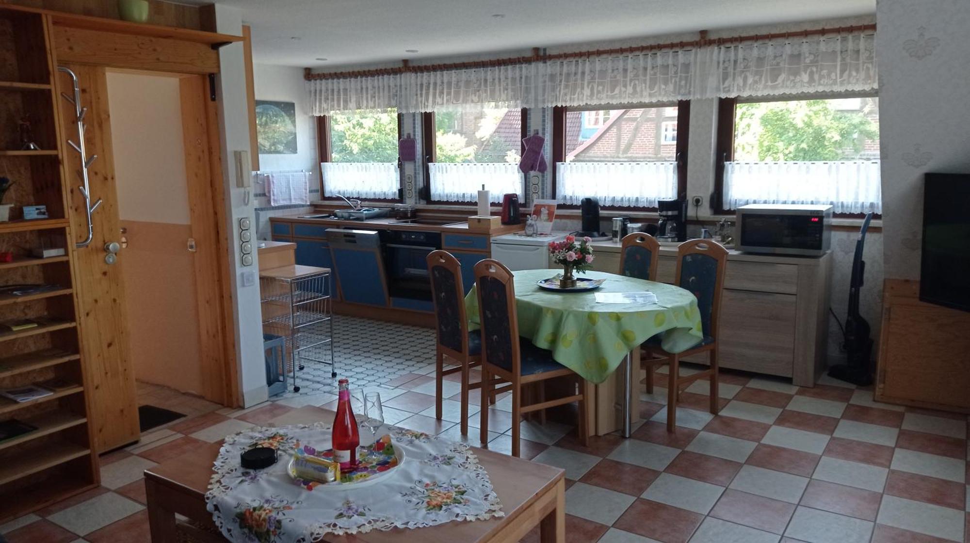Ferienwohnung Papsdorf Bad Munder am Deister Bagian luar foto