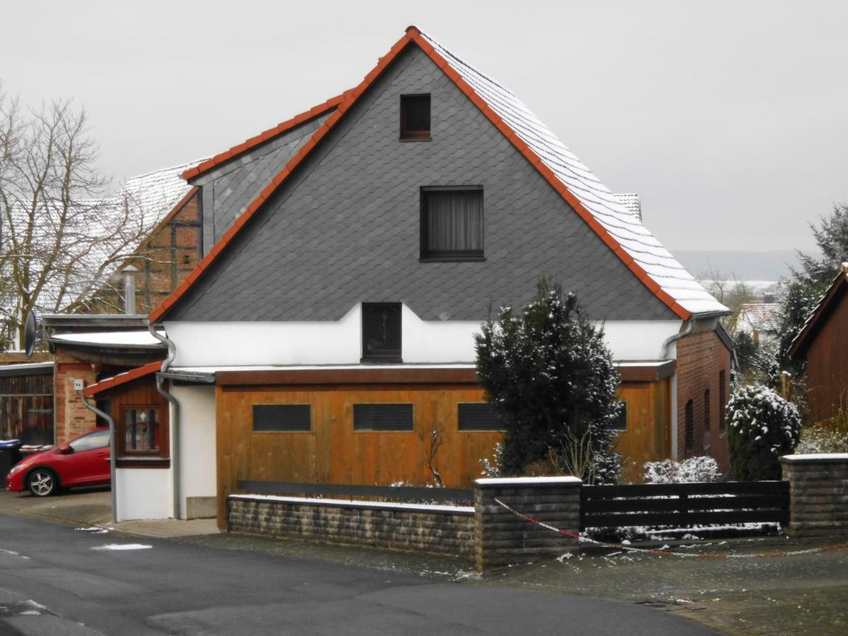 Ferienwohnung Papsdorf Bad Munder am Deister Bagian luar foto